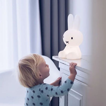 Mr Maria Miffy First Light, Night Lamp for Children, 30 cm - Bunny Lamp in Soft Silicone