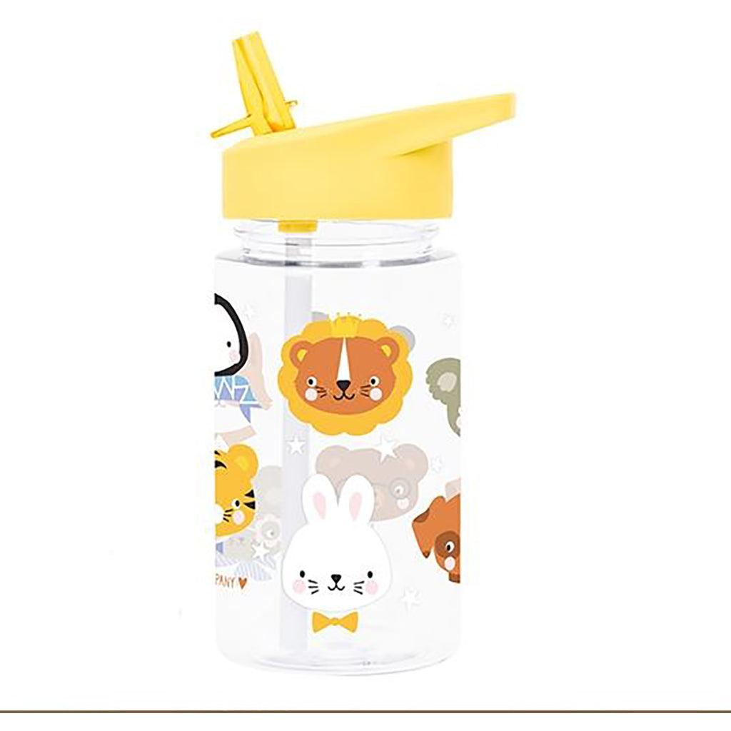 A Little Lovely Company Water Bottle, Animal Friends