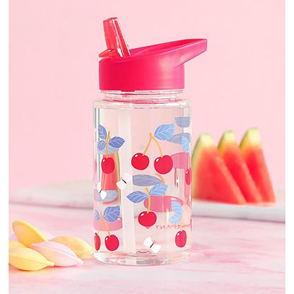 A Little Lovely Company Water Bottle, Cherry