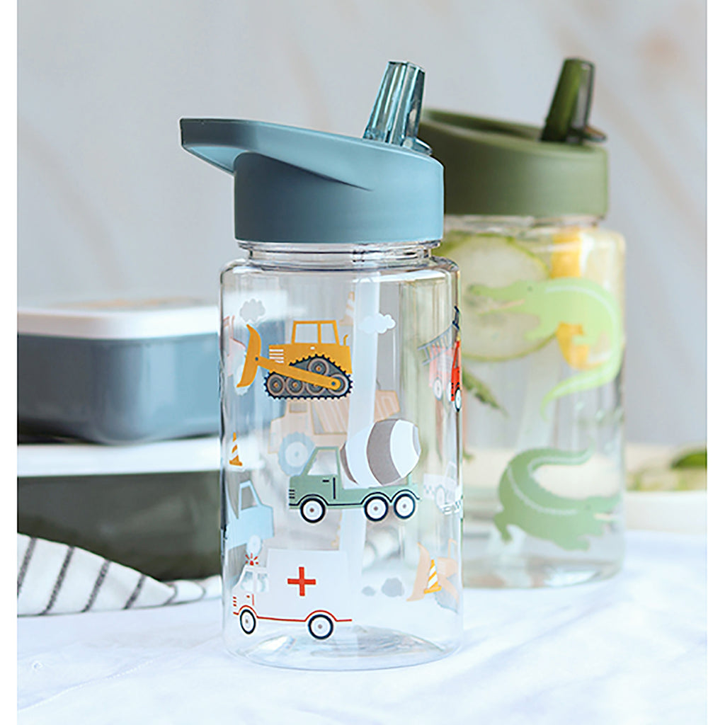 A Little Lovely Company Water Bottle – Vehicles