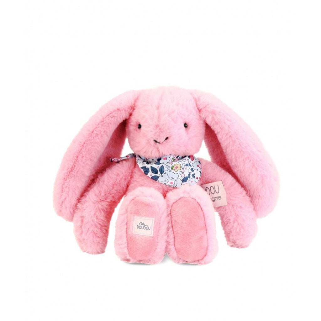 Pink Flower Bunny - 25 cm
