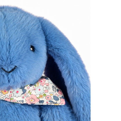 Flower Bunny in Blue, 35 cm