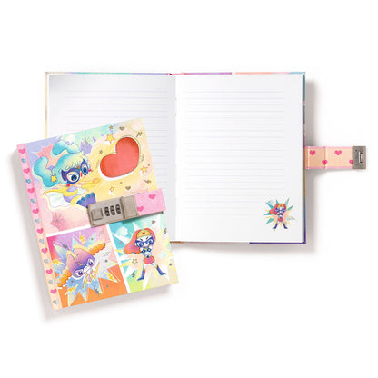 Djeco Lovely Paper, Diary with Code Lock - Lam