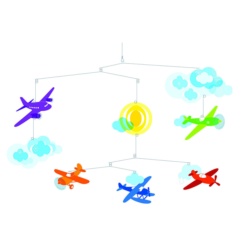 Djeco Clock, Airplane