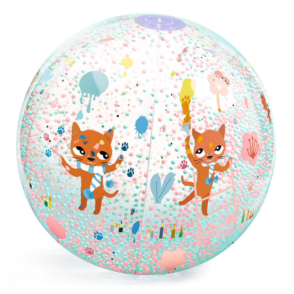 Djeco Beach Ball, Cats