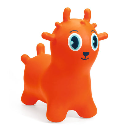 Djeco Bouncy Animal, Sunny - Orange