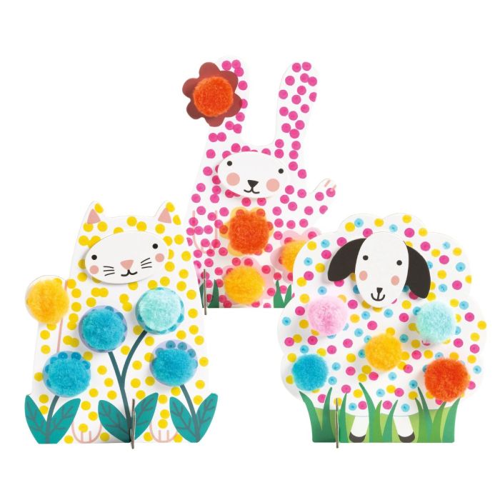 Djeco Dots and Pom-Poms, In the Meadow