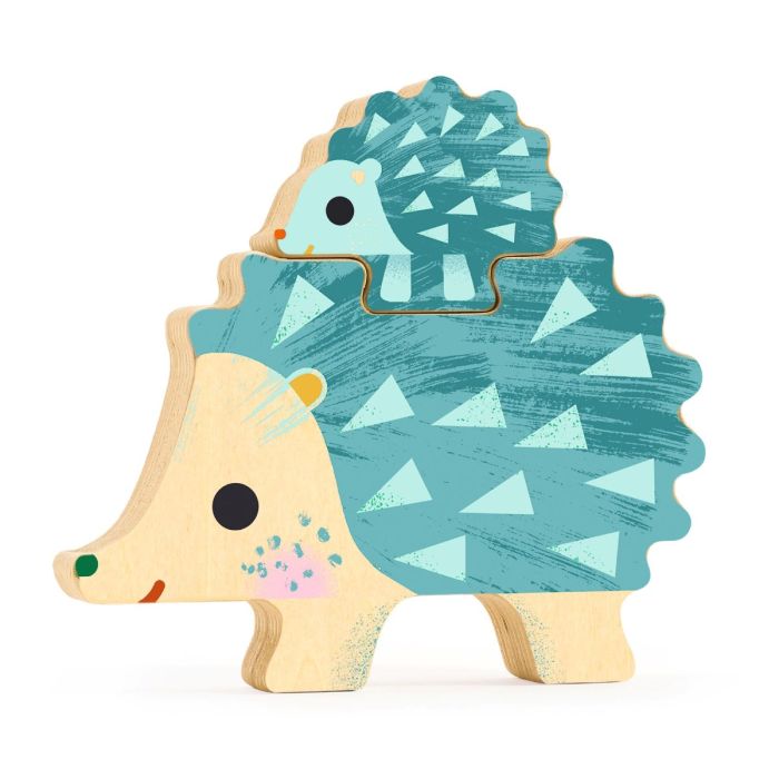 Djeco Puzz &amp; Play, Wooden Puzzle, The Family