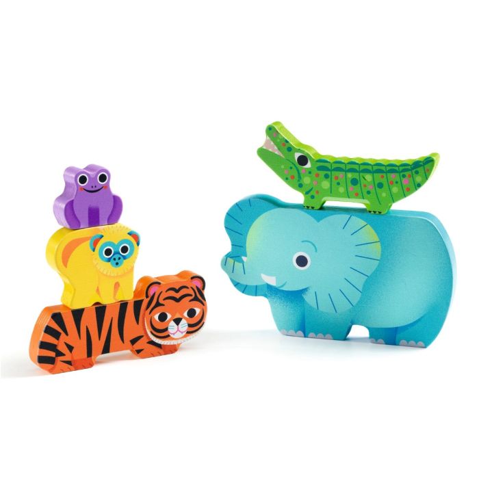 Djeco Wooden Puzzle, WoodyWild