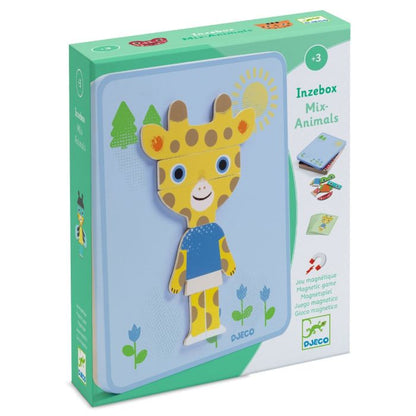 Djeco magnetleg, Inzebox - Mix dyr