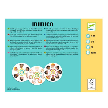 Djeco Card Game, Mimico