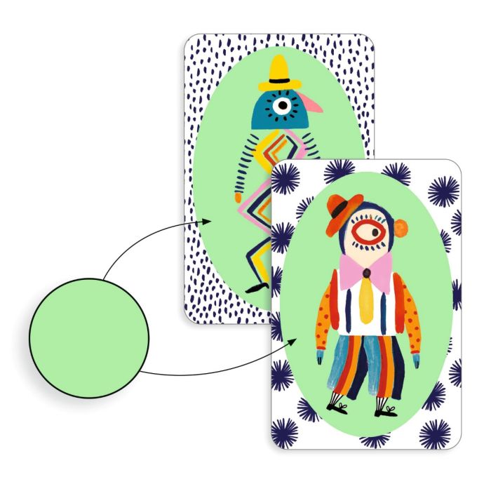 Djeco Card Game, Speedy Crazy
