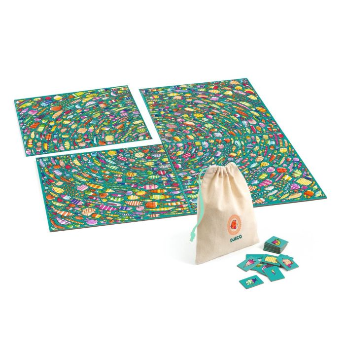 Djeco Game, Crazy Fishy-Fish - Observation Game