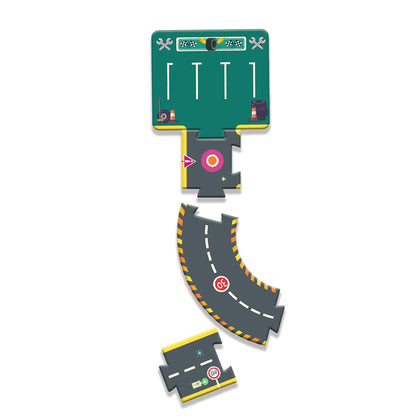 Djeco Crazy Motors Puzzle, Road - 26 Pieces