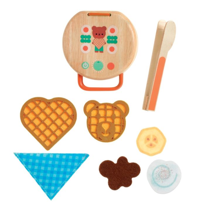 Djeco P’TI SET Play Food, Waffles