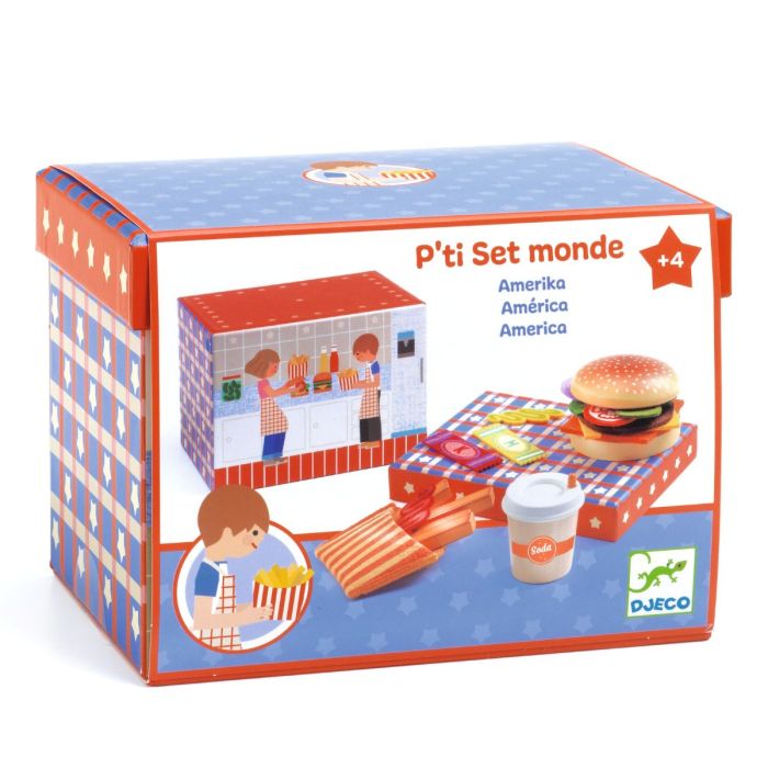 Djeco P’TI SET Play Food, USA