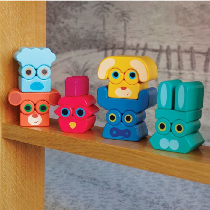 Djeco Ze Faces, Make Faces - 27 Pieces