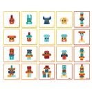 Djeco Ze Faces, Make Faces - 27 Pieces