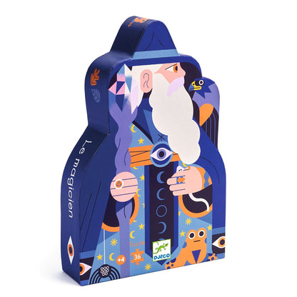 Djeco Puzzle, Wizard – 36 Pieces