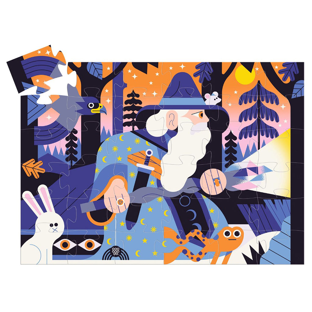 Djeco Puzzle, Wizard – 36 Pieces