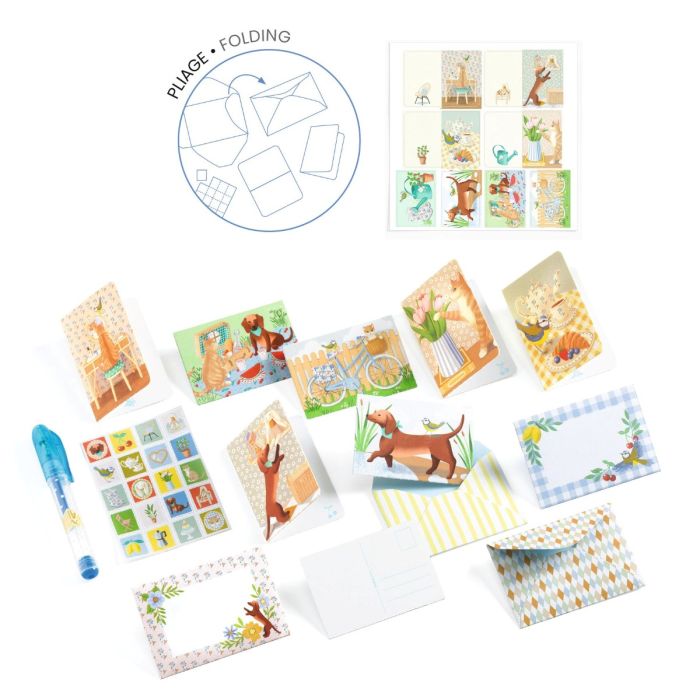 Djeco DIY - Create Your Own Stationery Set