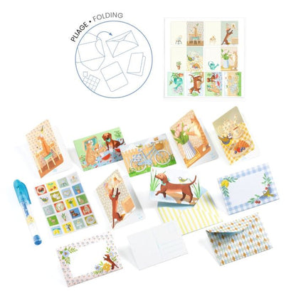 Djeco DIY - Create Your Own Stationery Set