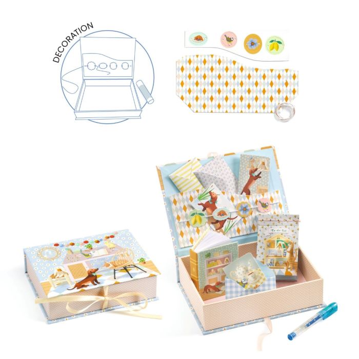 Djeco DIY - Create Your Own Stationery Set