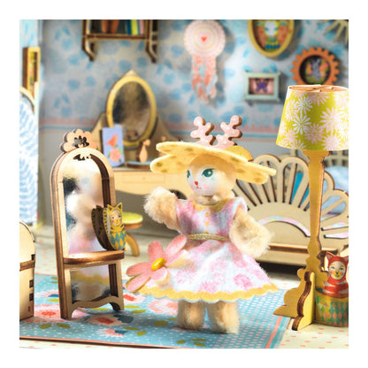 Djeco Mi House, DIY Miniature Dollhouse - Alba