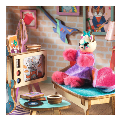 Djeco Mi House, DIY Miniature Dollhouse - Stella