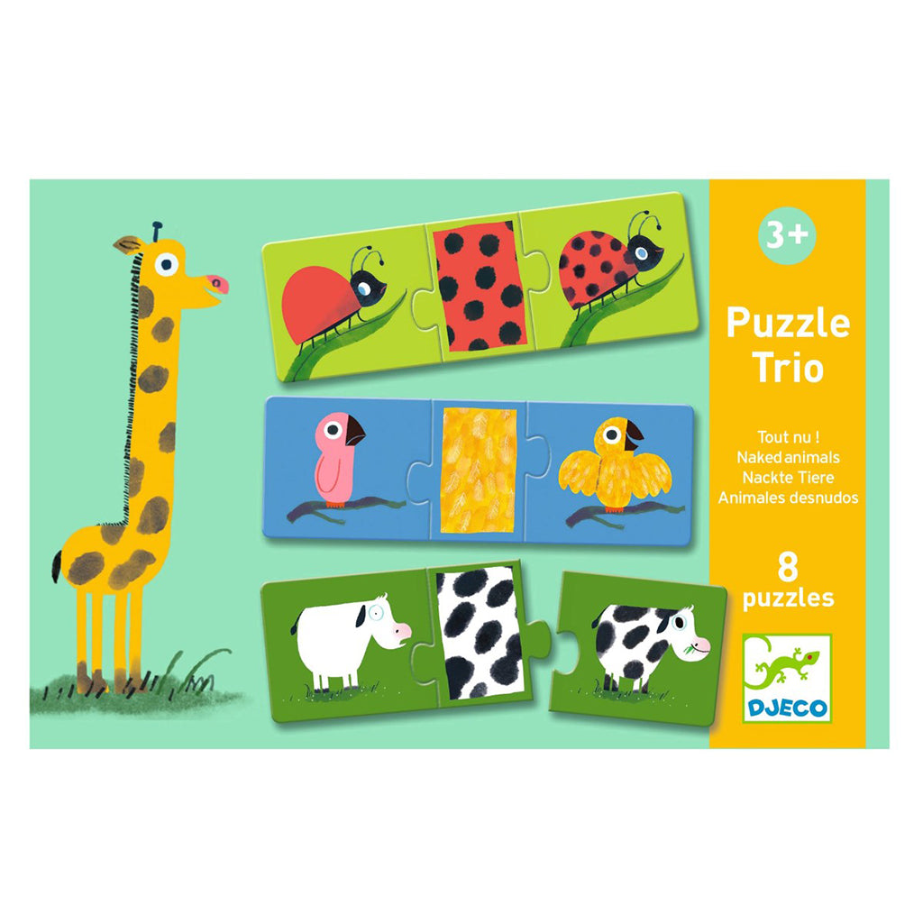Djeco Play &amp; Learn Puzzle – Animals