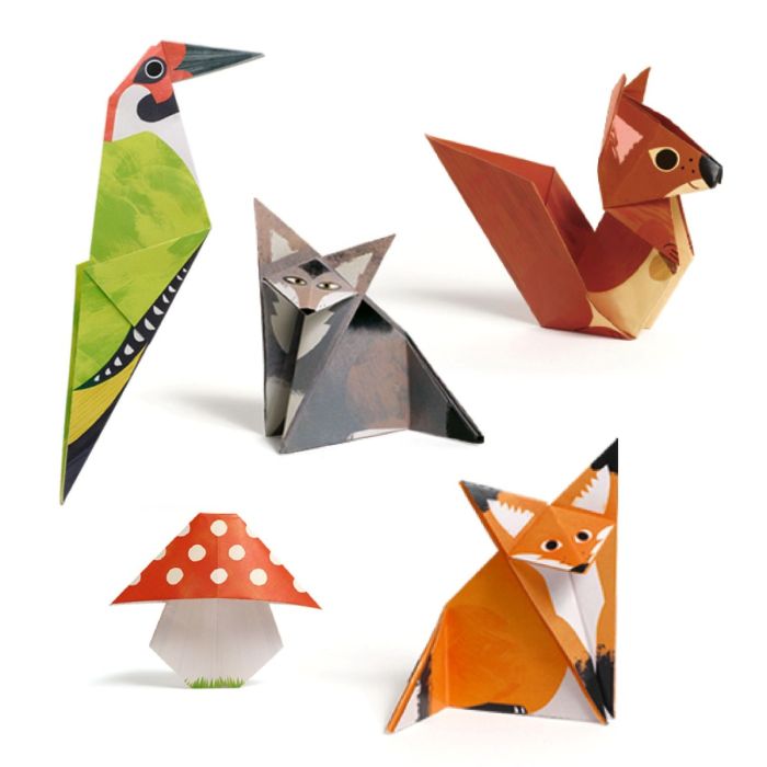 Djeco Origami, The Forest - Level 3
