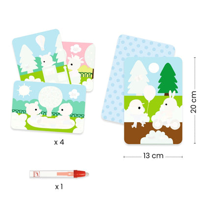 Djeco Water Coloring Set, In the Park