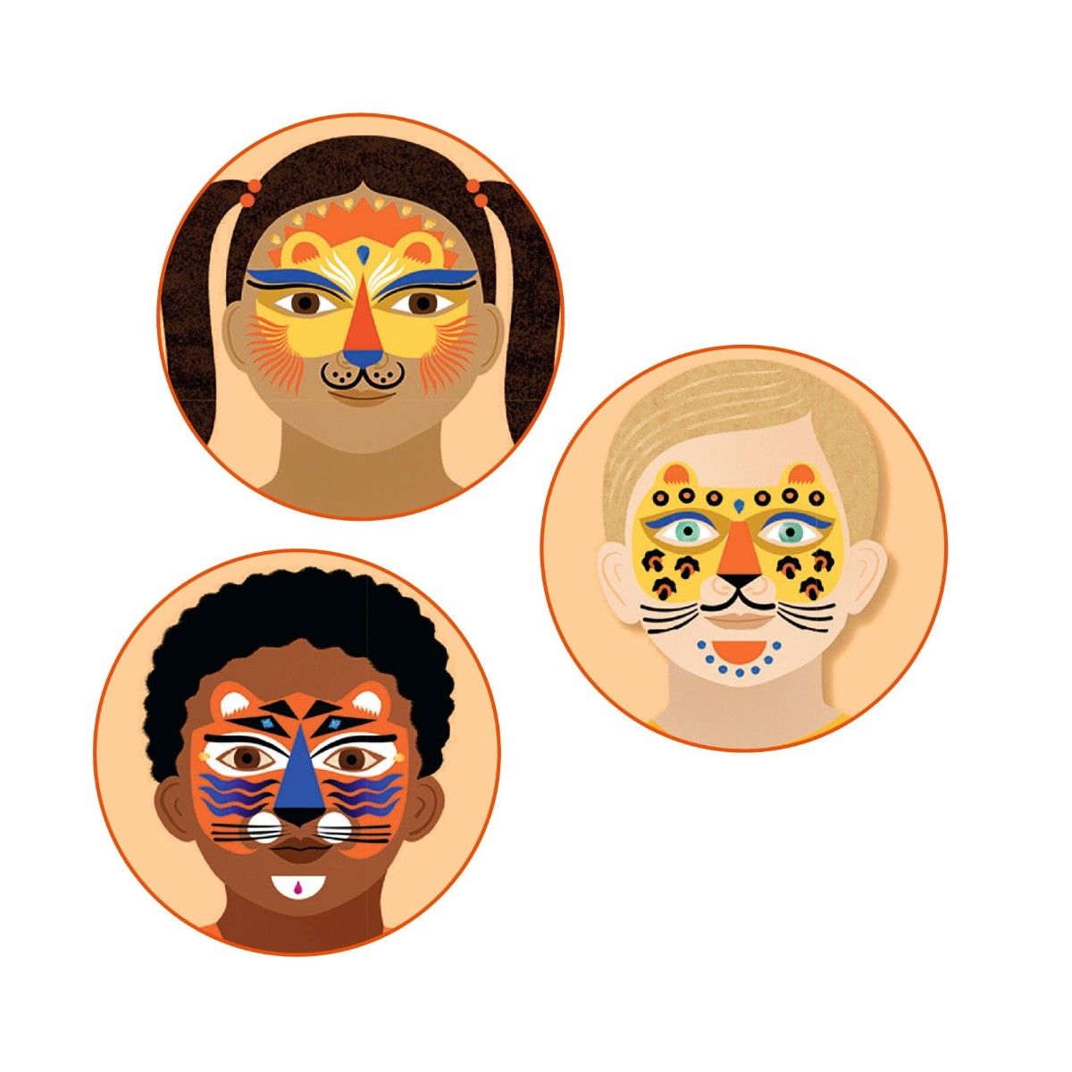 Djeco Face Paint, Predators