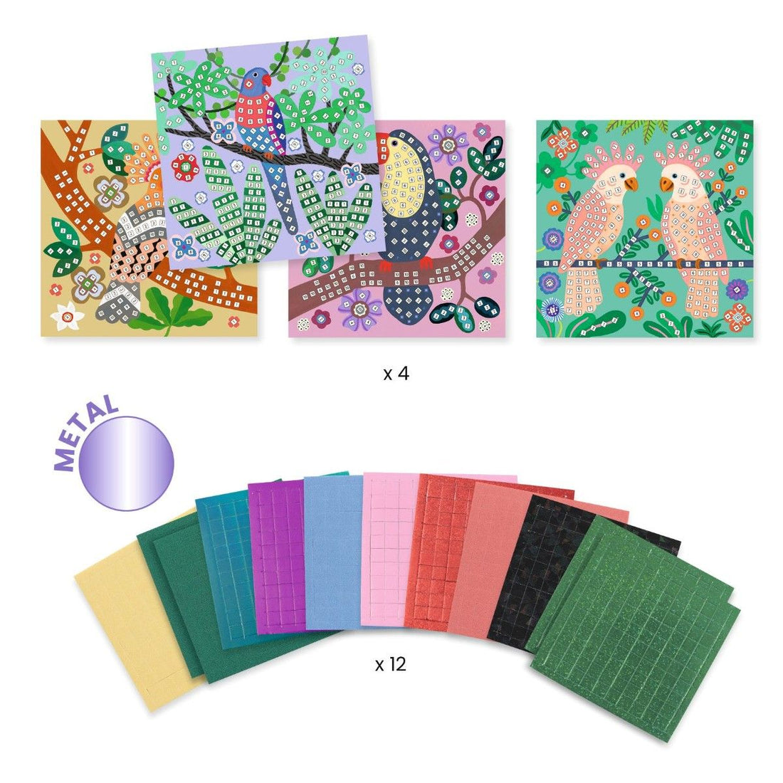 Djeco Mosaic, Birds of the Jungle