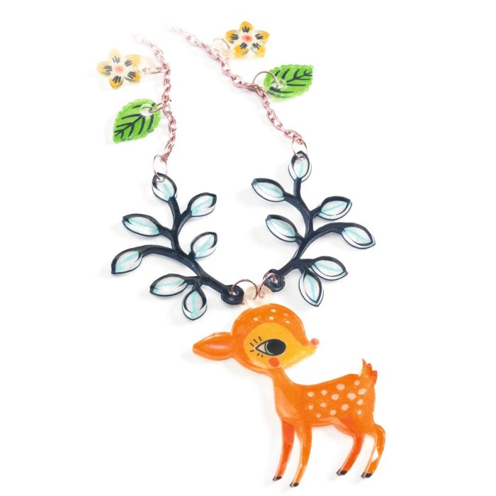 Djeco DIY Shrink Plastic, Deer and Birds