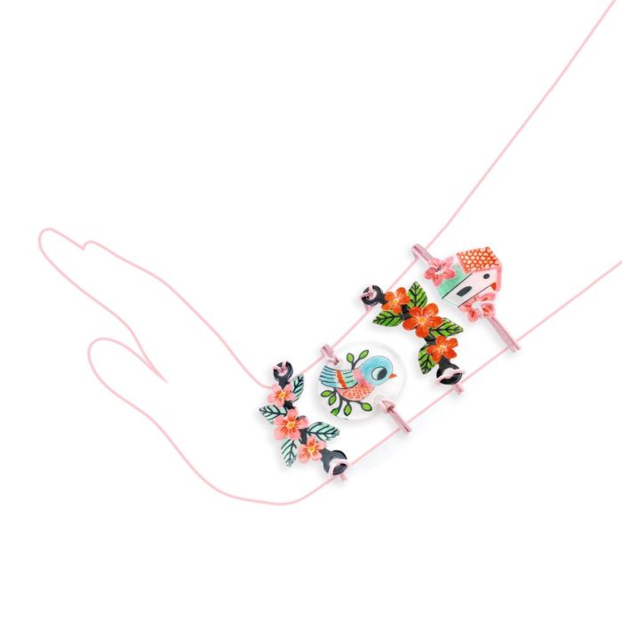 Djeco DIY Shrink Plastic, Deer and Birds