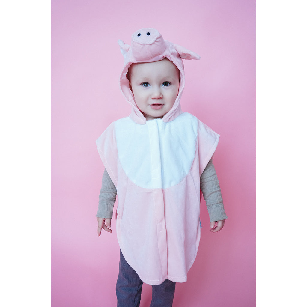 The Good Fairy Animal Costume, Pig - Size 1-4 Years
