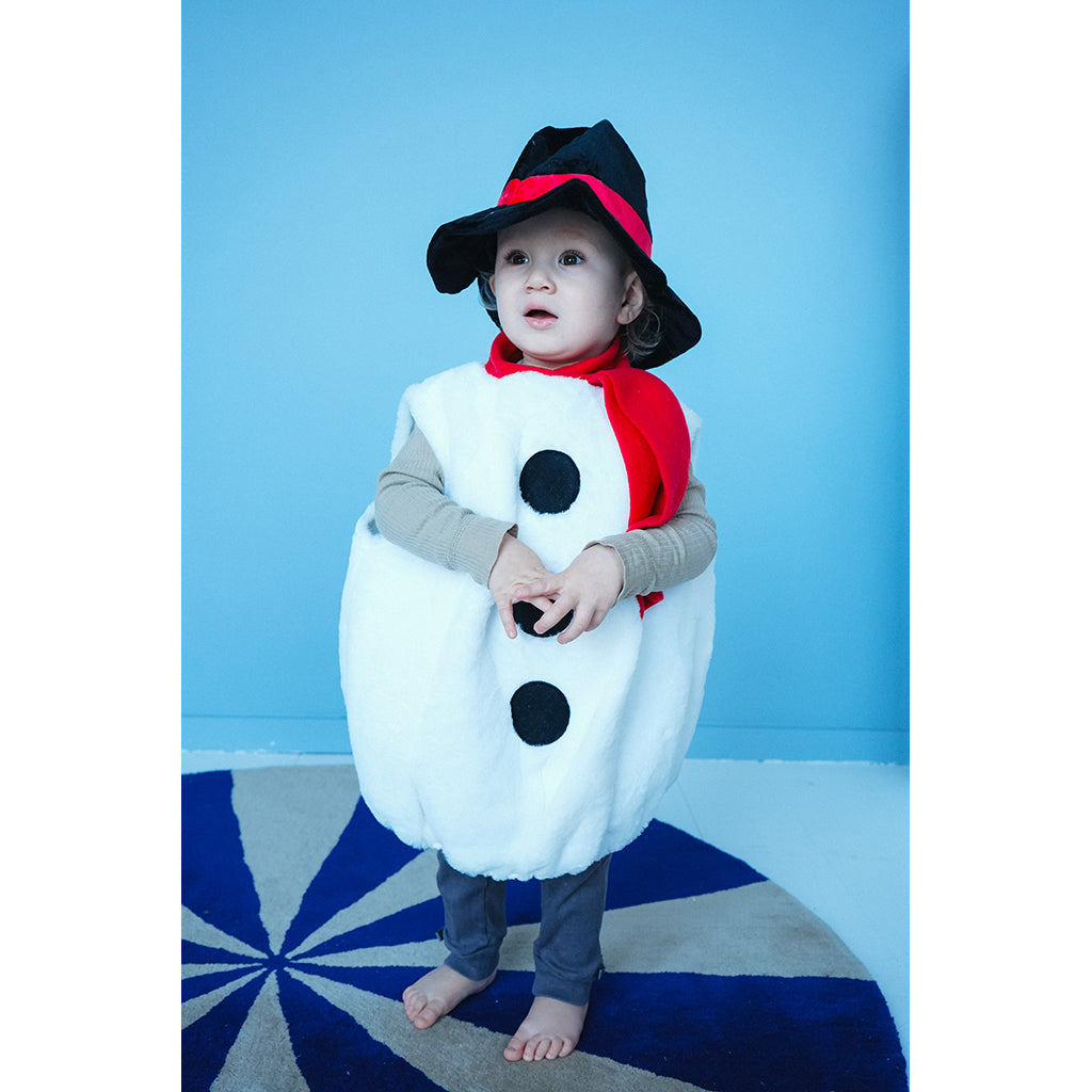 The Good Fairy, Snowman Costume with Accessories - Size 2-4 Years