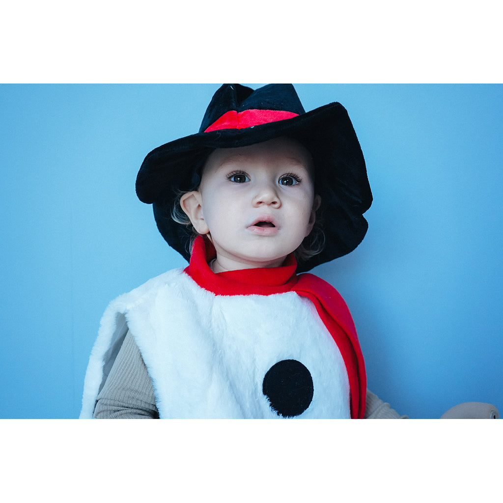 The Good Fairy, Snowman Costume with Accessories - Size 2-4 Years