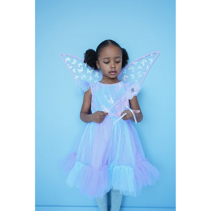 Den goda Fen, Lilla Sommerfugl Dress – Ages 2-8 Years
