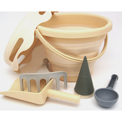 Compactoys Sand Toy Set, 7-in-1 - Beige