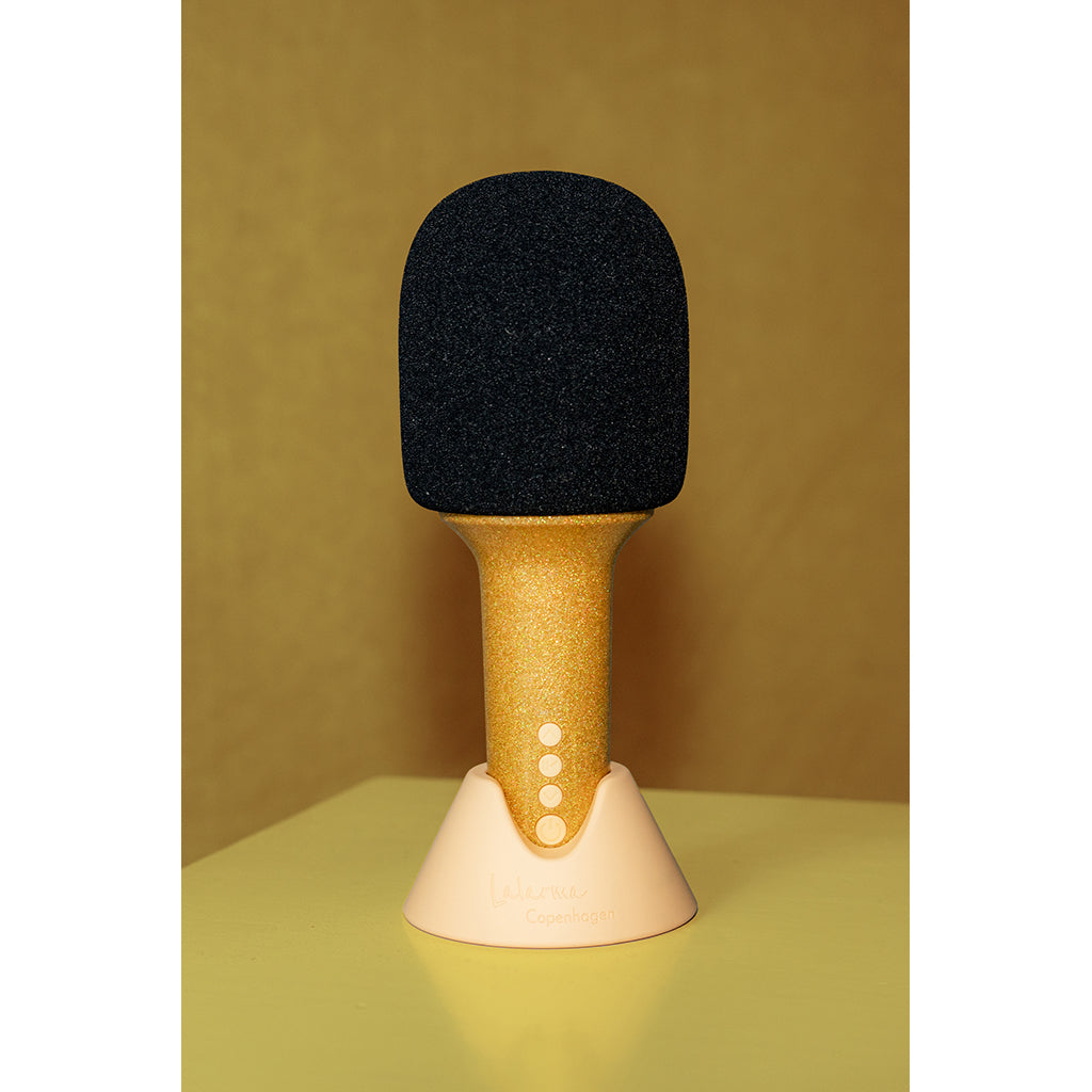 Lalarma Glitter Grove Microphone, Gold
