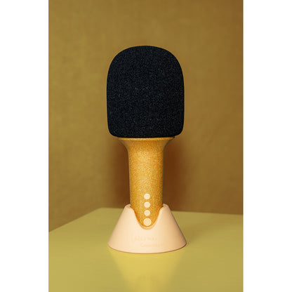 Lalarma Glitter Grove Microphone, Gold