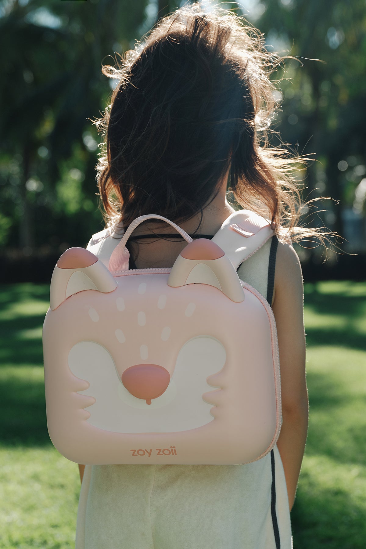 Zoy Zoii Backpack, Pink Fox