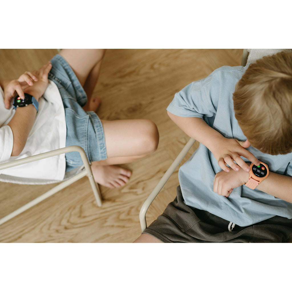 Kidywolf Smartwatch Wristwatch, K-Range - Coral