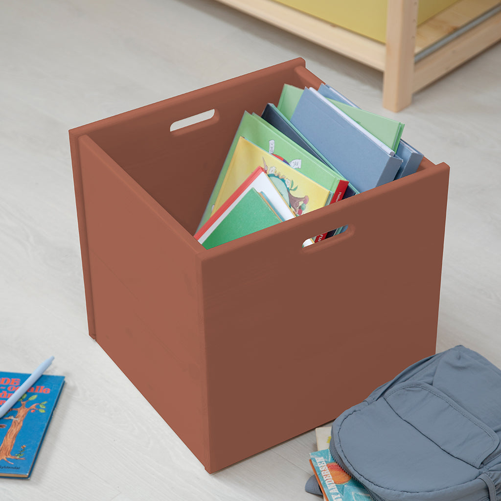 Aulum Dana Book Box, available in 30 or 40 cm depth – Rusty