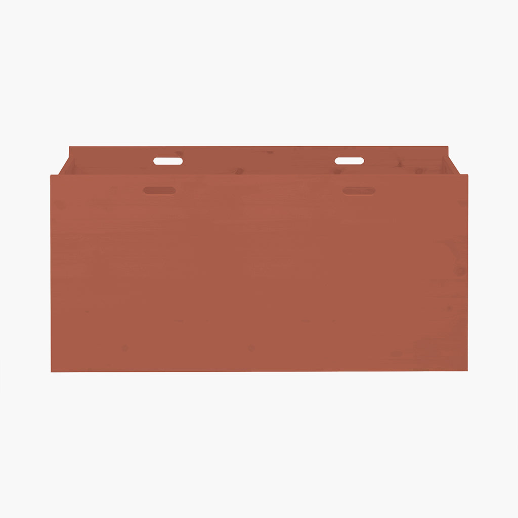 Aulum Dana Large Storage Box with Wheels, Various Sizes – Rusty