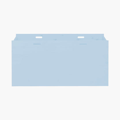 By Aulum Dana Large Storage Box with Wheels, Various Sizes - Himalayan Blue
