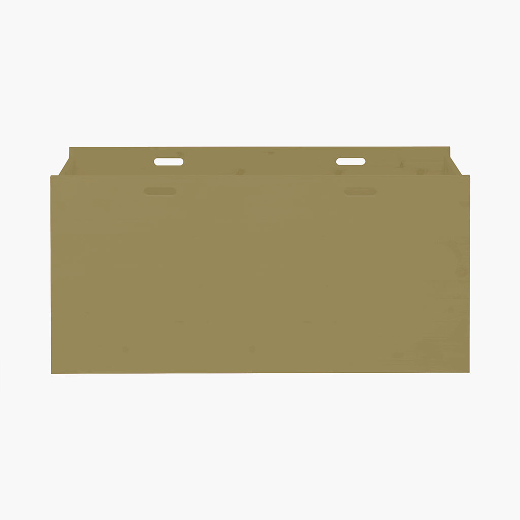 By Aulum Dana Large Storage Box with Wheels, Various Sizes - Olive