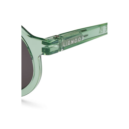 Liewood Darla Sunglasses for Kids, Ages 4-10 - Peppermint Transparent